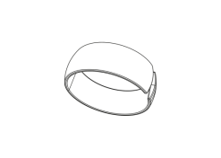 Bosch Intuvia Näytönjalustan Soviterengas 31,8mm (Smart System)