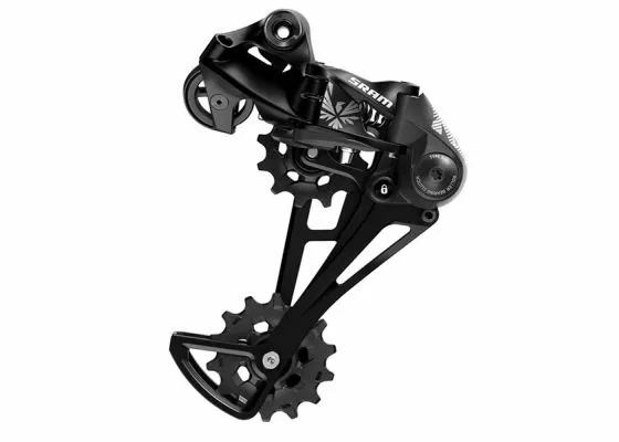 SRAM Takavaihtaja 12 Vaihteinen NX Eagle, Pitkä, Tummanharmaa Kuvioinnilla