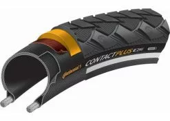 Continental Contact Plus Reflex Kaupunkirengas 28x1.60 42-622, Musta