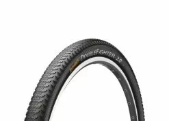 Continental Double Fighter 3 Kaupunkirengas 29x2.00 50-622, Musta