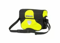 Ortlieb Ultimate Six High Visibility 5L - Ohjaustankolaukku - Keltainen